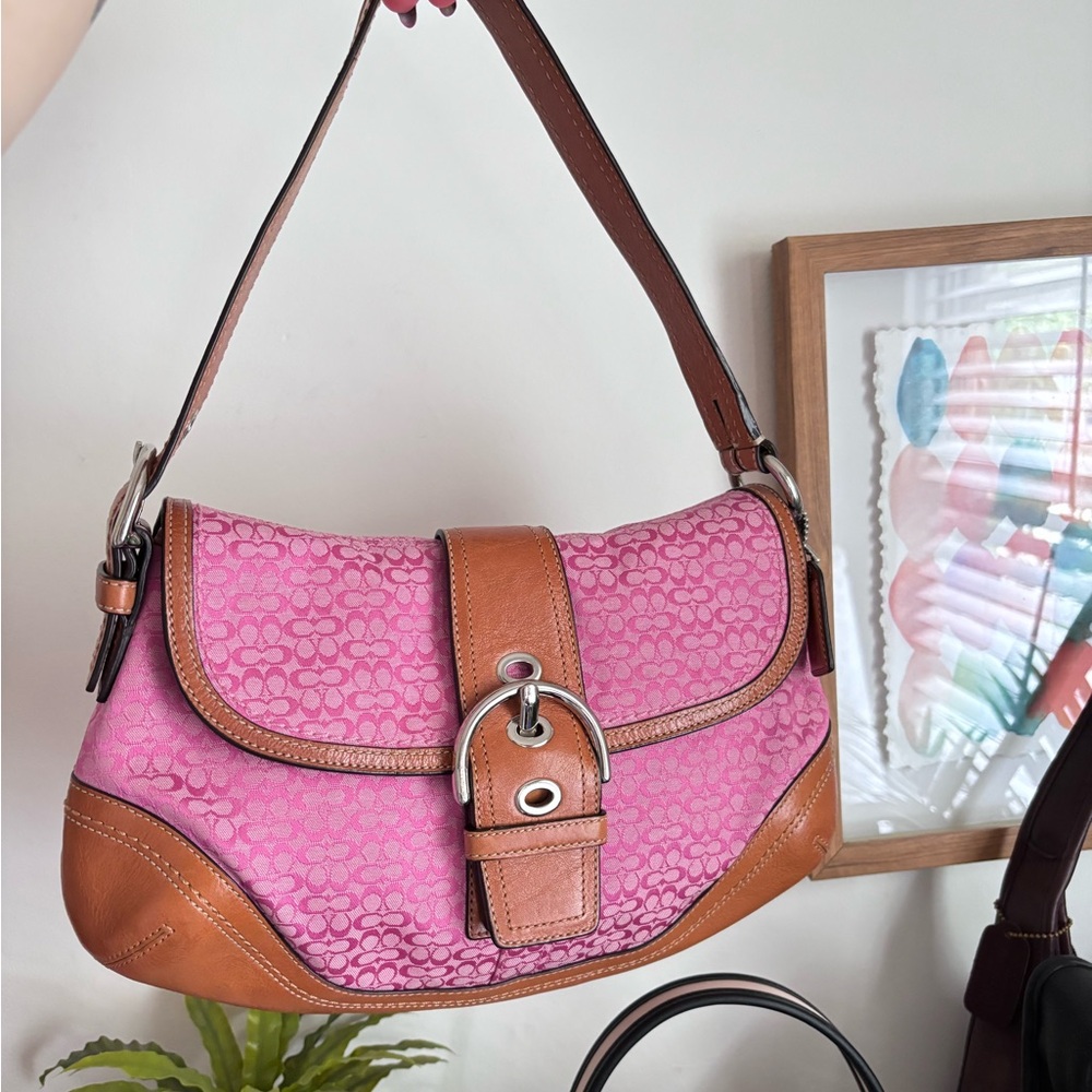 PINK y2K Coach SoHo - Picture 3 of 8